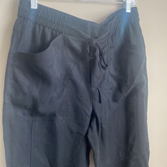 Banana Republic Black Lightweight Joggers M - Picture 2 of 7